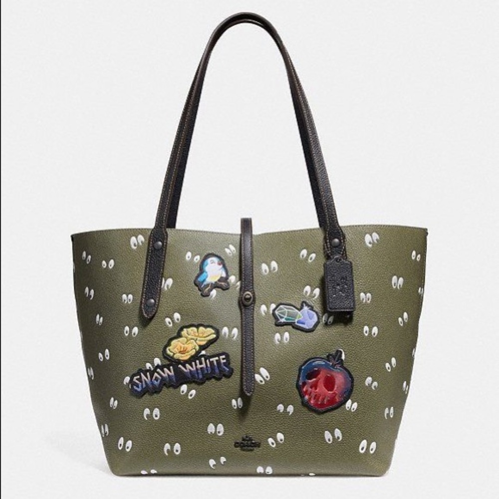 NWT Coach x Disney Spooky Eyes Market Tote